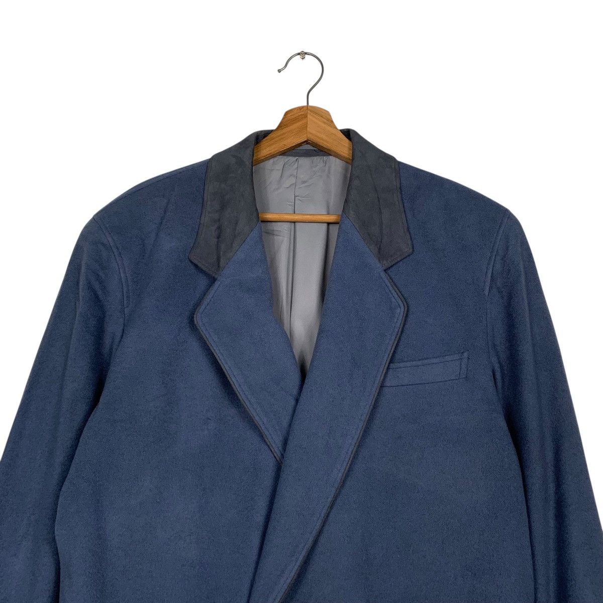 Lanvin Lanvin Studio Wool Double Breasted Blazer Jacket Size US M / EU 48-50 / 2 - 2 Thumbnail