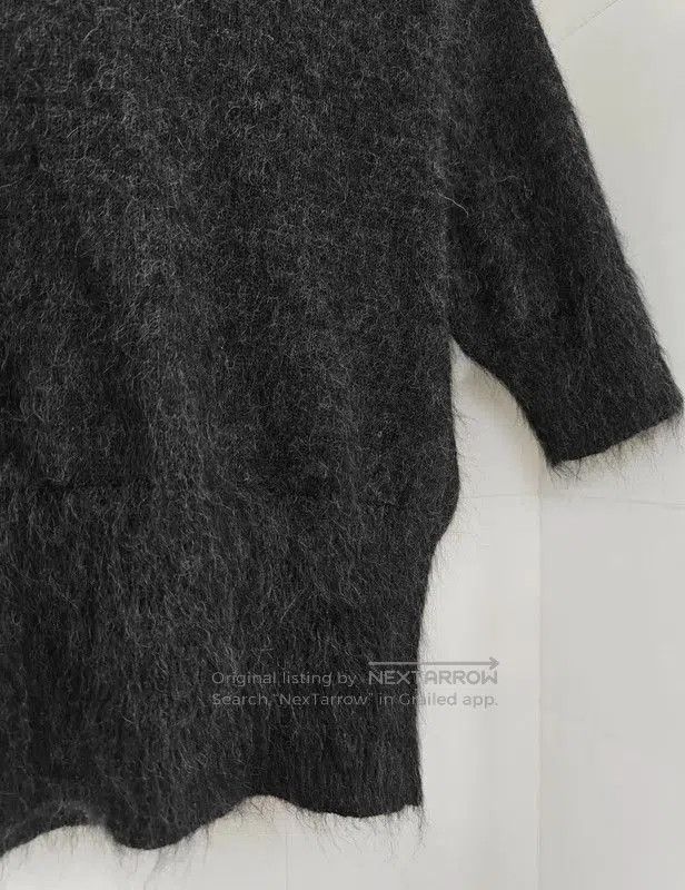 Louis Vuitton Louis Vuitton Gray Wool Knit Short Sleeve Sweater . Size S / US 4 / IT 40 - 6 Thumbnail