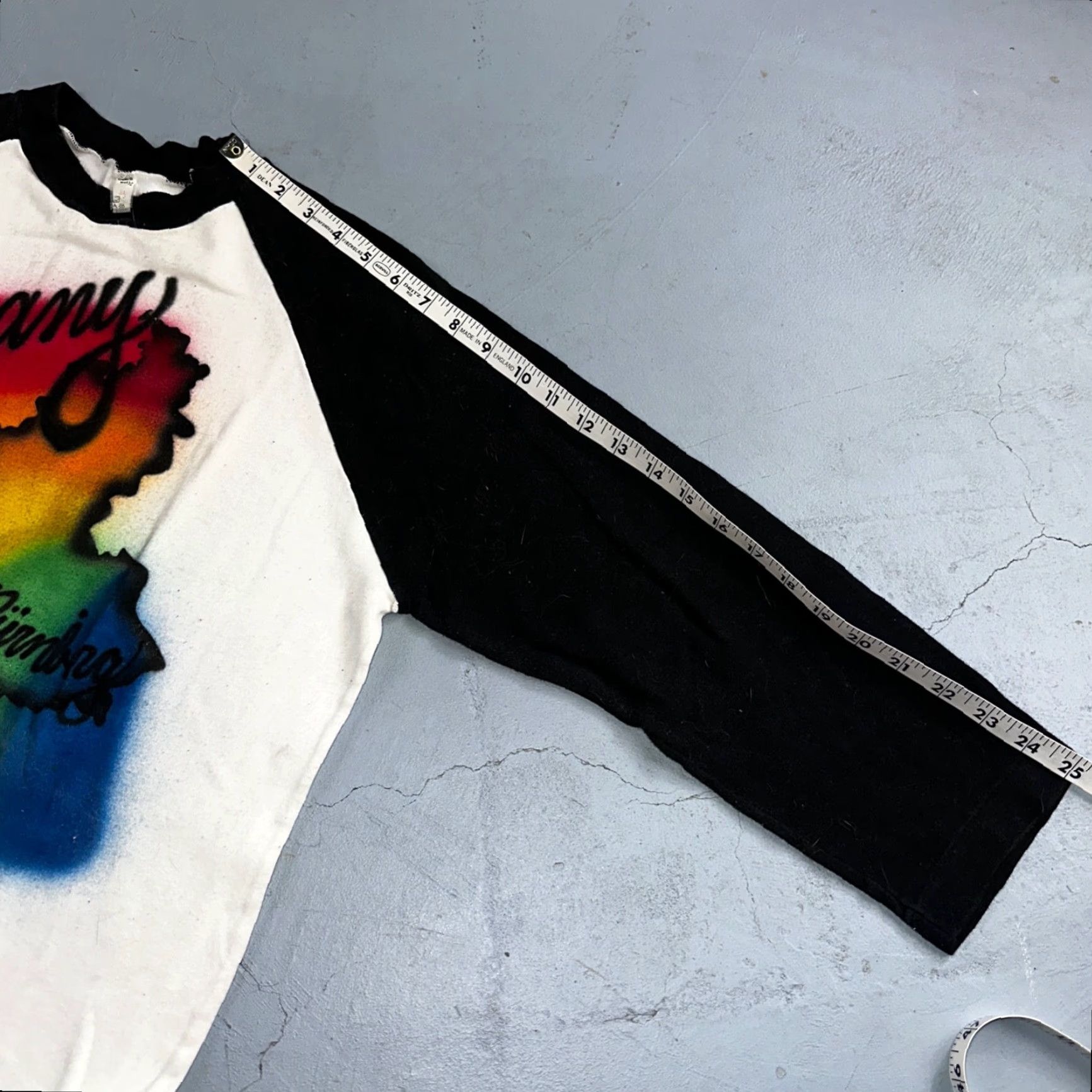 Rainbow VINTAGE Germany Raglan 80s Rainbow VTG T Shirt Cool Graphic Jim Memory Travel Europe XL Mens Size US XL / EU 56 / 4 - 7 Thumbnail