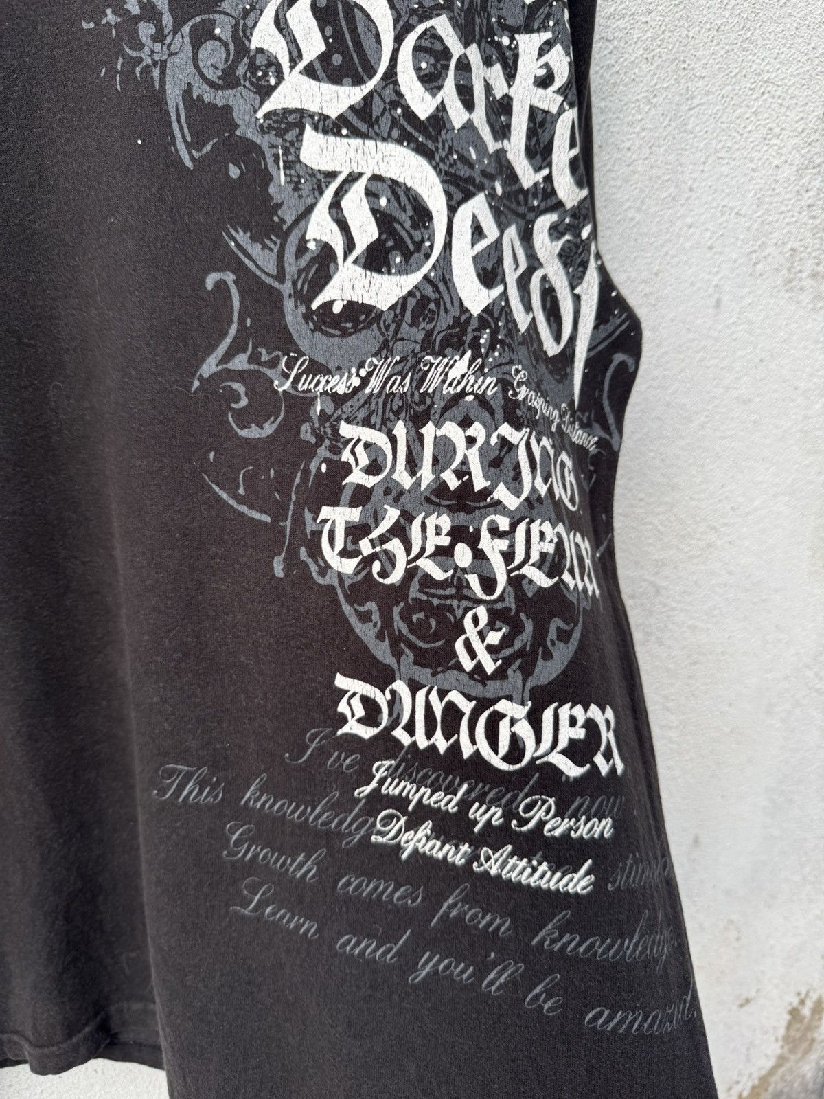 If Six Was Nine Japanese Wild Poems Long Sleeve Gothic Punk Styled Size US L / EU 52-54 / 3 - 6 Thumbnail