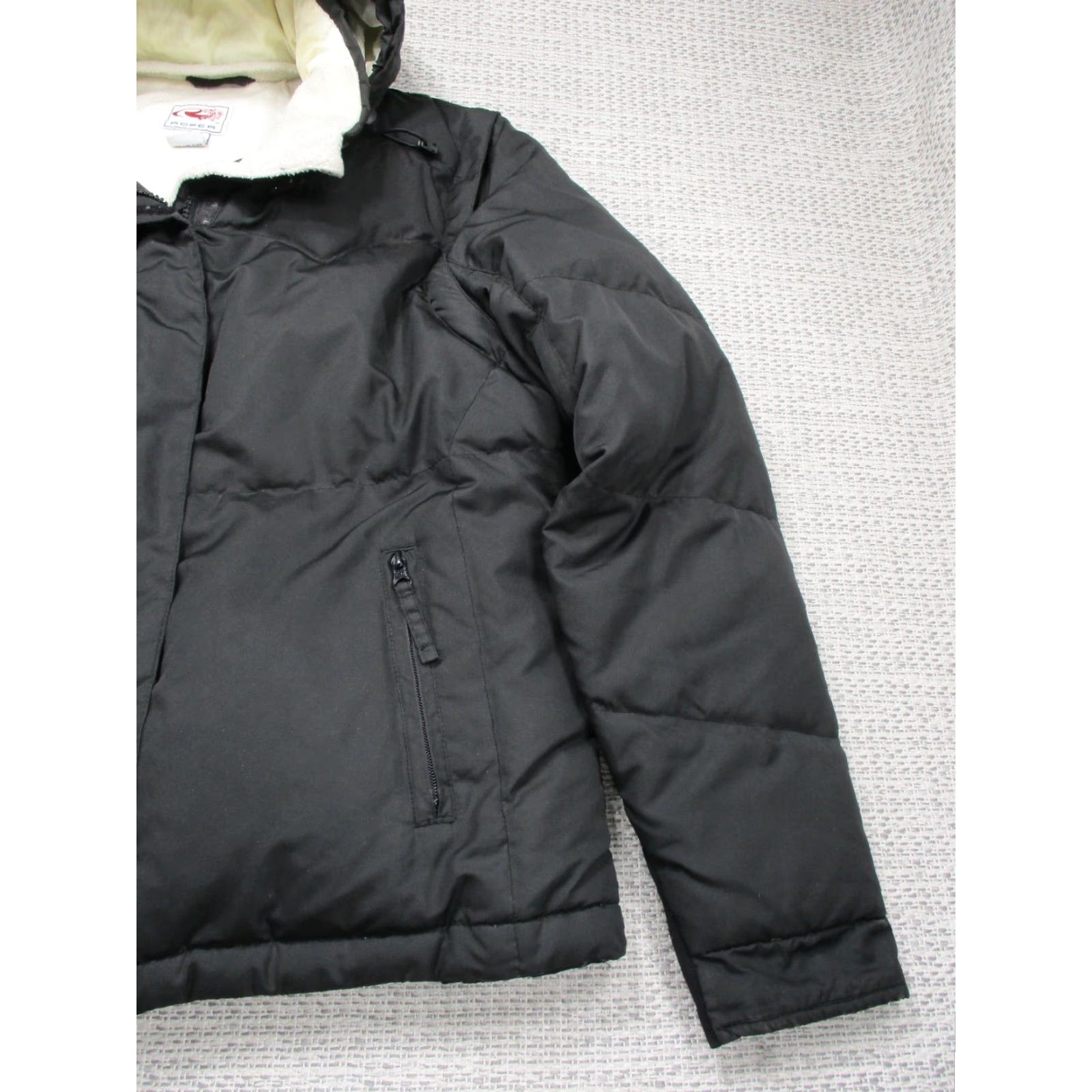 Roper VINTAGE Roper Down Insulated Convertible Hooded Coat Vest Black Adult Large Coat Vest Size L / US 10 / IT 46 - 2 Thumbnail