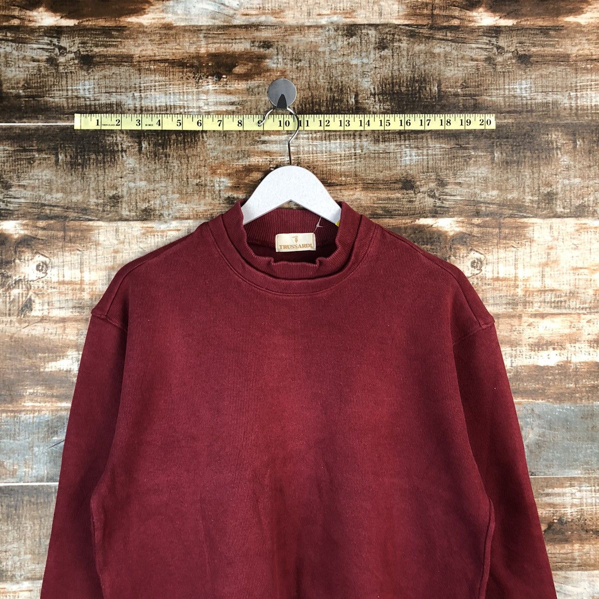 Homespun Knitwear Trussardi vintage Red Knitwear #A1386 Size US S / EU 44-46 / 1 - 2 Thumbnail