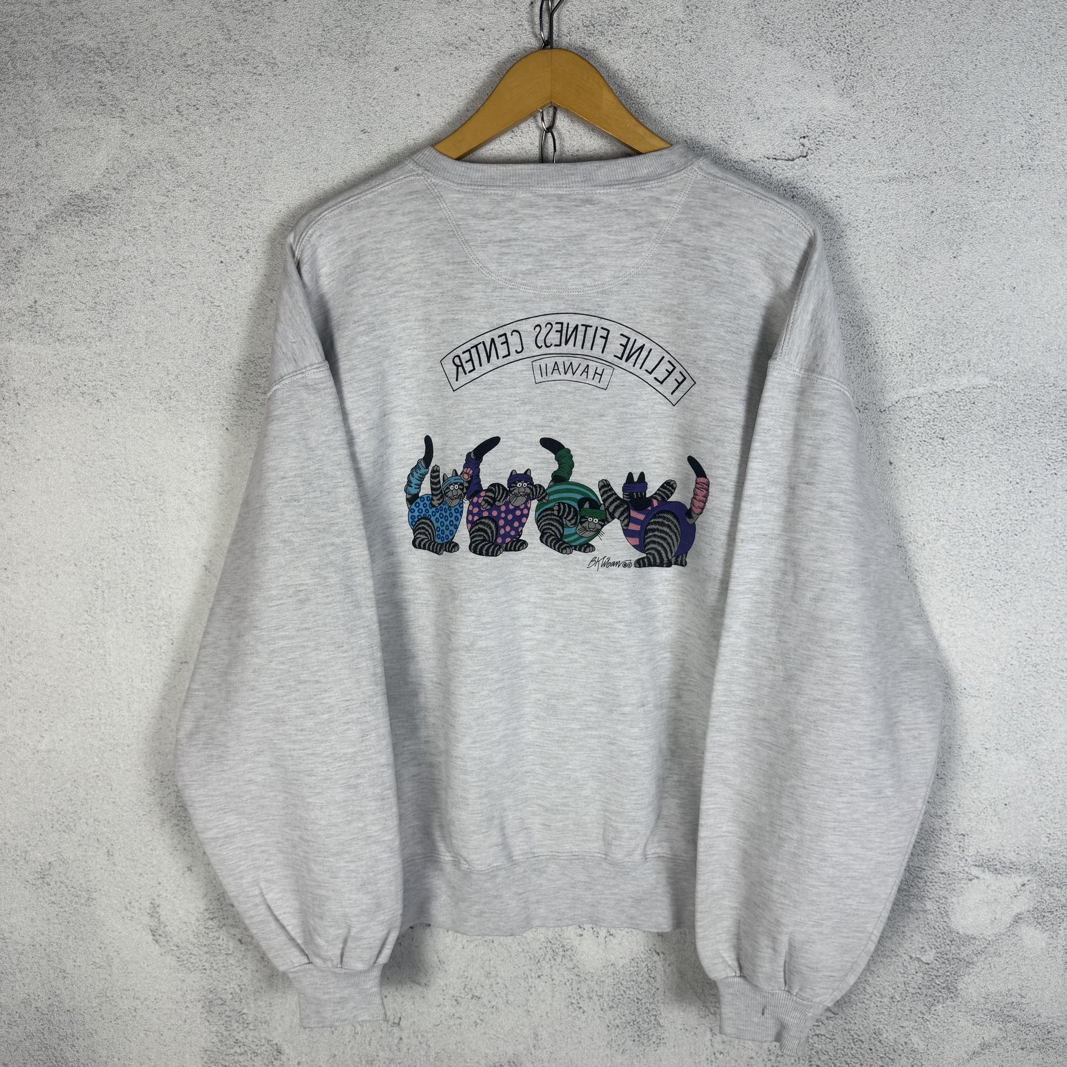 Vintage Vintage Crazy Shirts Sweatshirt Crewneck Size US M / EU 48-50 / 2 - 2 Thumbnail