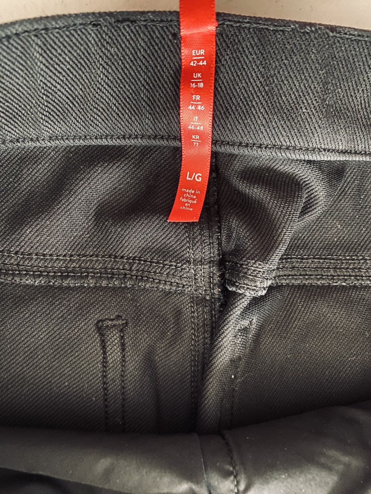 Spanx Spanx Jean-ish Ankle Leggings Black Seamless Lg 20018R VGC Size 32" / US 10 / IT 46 - 15 Thumbnail
