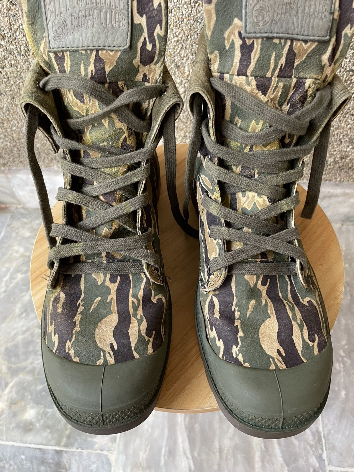 Billionaire Boys Club Bbc x Palladium Camo Boots FW12 Size US 9 / EU 42 - 4 Thumbnail