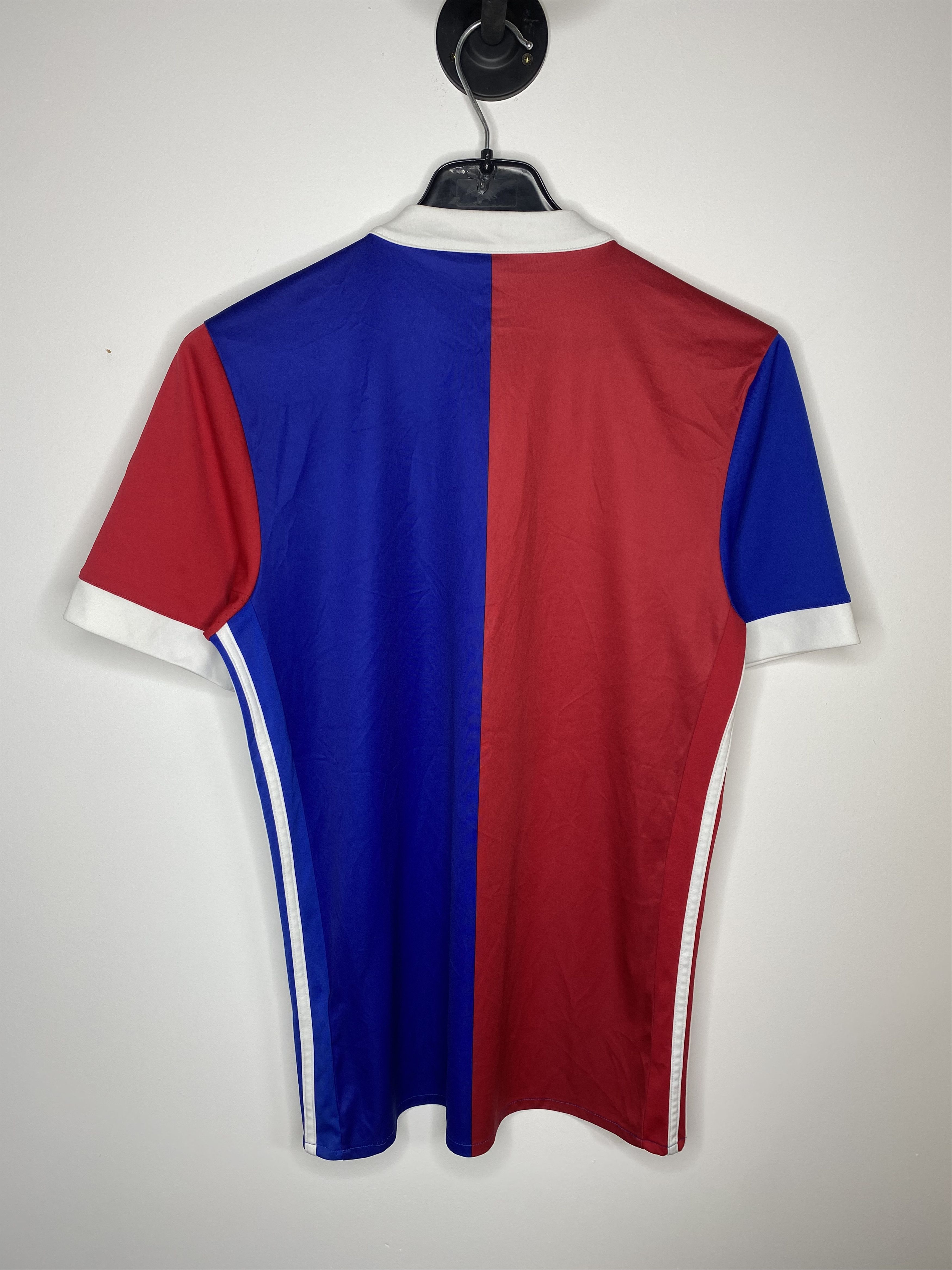 Adidas BASEL 1893 2017 2018 HOME FOOTBALL SHIRT SOCCER JERSEY Size US S / EU 44-46 / 1 - 2 Thumbnail