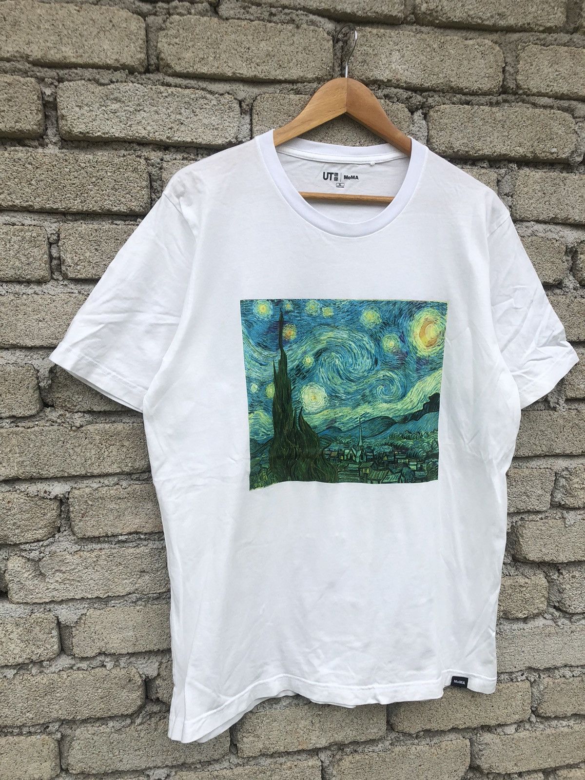 Japanese Brand UT X MoMA Vincent Van Gogh Art Tshirt Size US XL / EU 56 / 4 - 3 Thumbnail