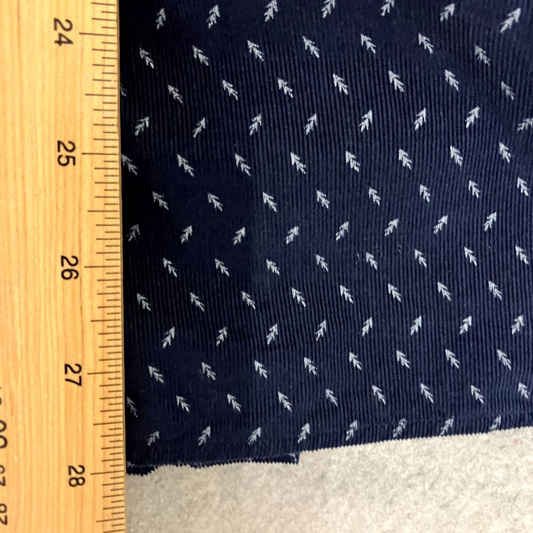 Vintage VINTAGE Nils Mens Corduroy Shirt Medium Navy Patterned Button Up Long Sleeve Casual Size US M / EU 48-50 / 2 - 7 Thumbnail