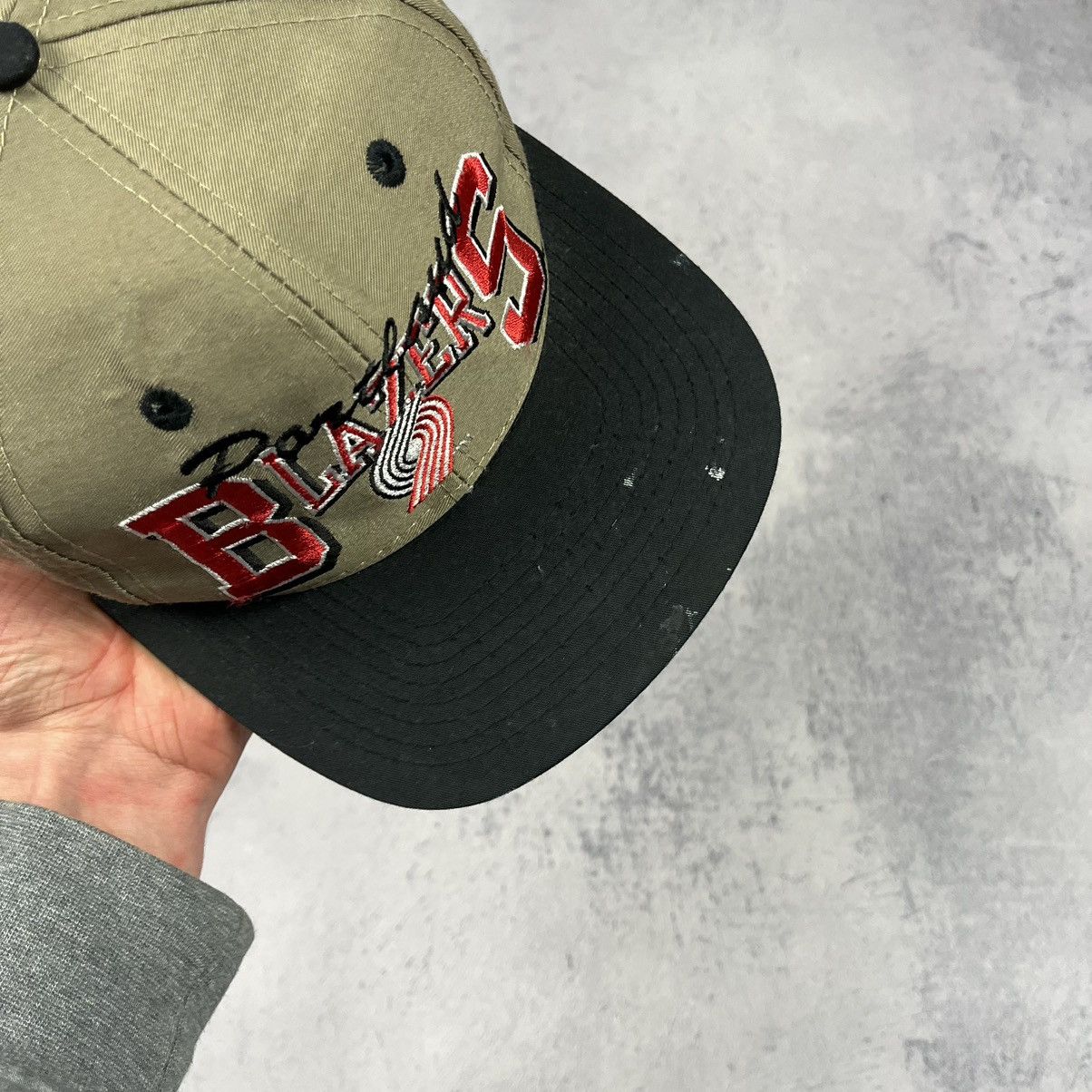 NBA Vintage NBA Portland Blazers rare cap 90’s Size ONE SIZE - 3 Thumbnail