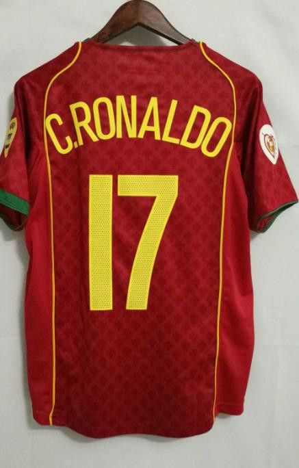 Other 2004 Portugal #17 C Ronaldo Jersey Size US XXL / EU 58 / 5 - 1 Thumbnail