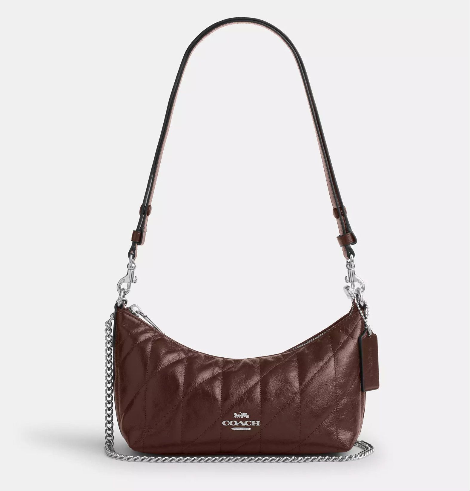 Coach Caitlin Shoulder Bag With Quilting CDZ88 Size ONE SIZE - 4 Thumbnail