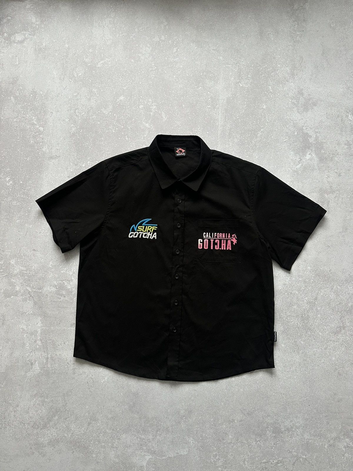 Designer × Gotcha Gotcha California Surf style shirts button up size L Size US L / EU 52-54 / 3 - 1 Thumbnail