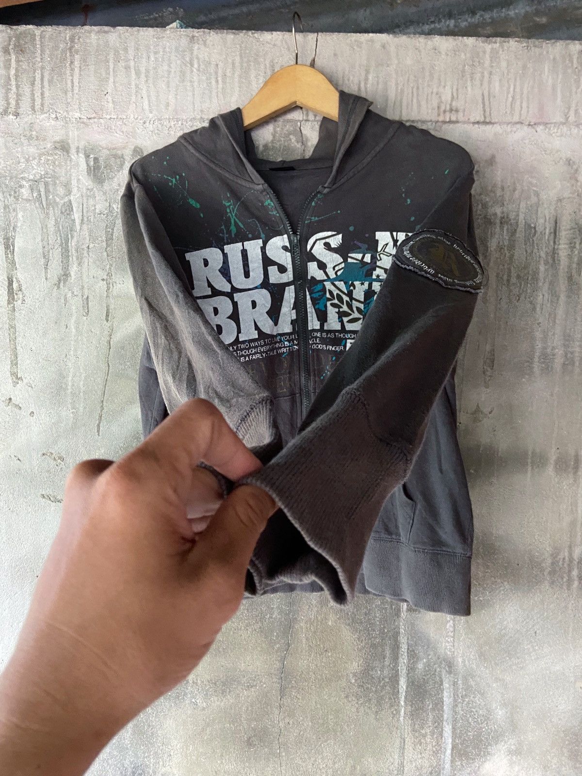 Beauty Beast × Hysteric Glamour × Japanese Brand THE WORLD EXIST PERFECT RUSS-K JAPAN ZIP HOODIE Size US M / EU 48-50 / 2 - 5 Thumbnail