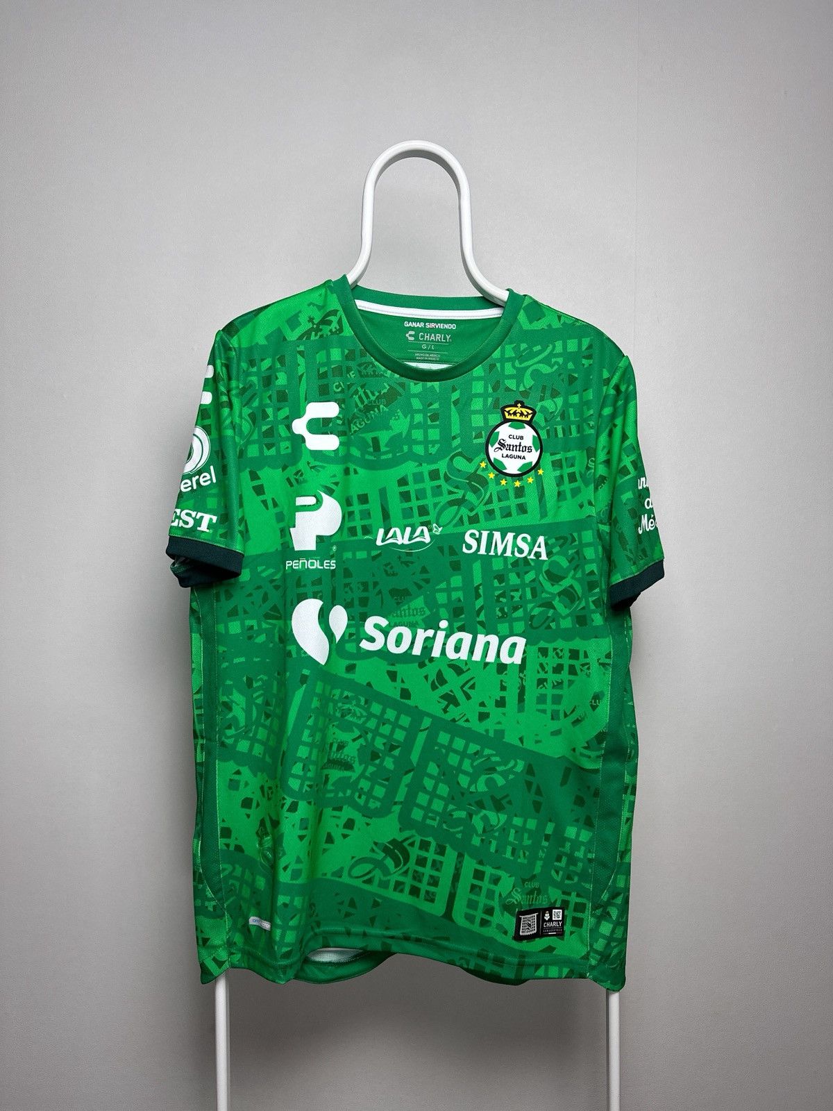 Other Santos Laguna 2020/2021 Third Soccer Jersey Charly Size L Size US L / EU 52-54 / 3 - 1 Thumbnail