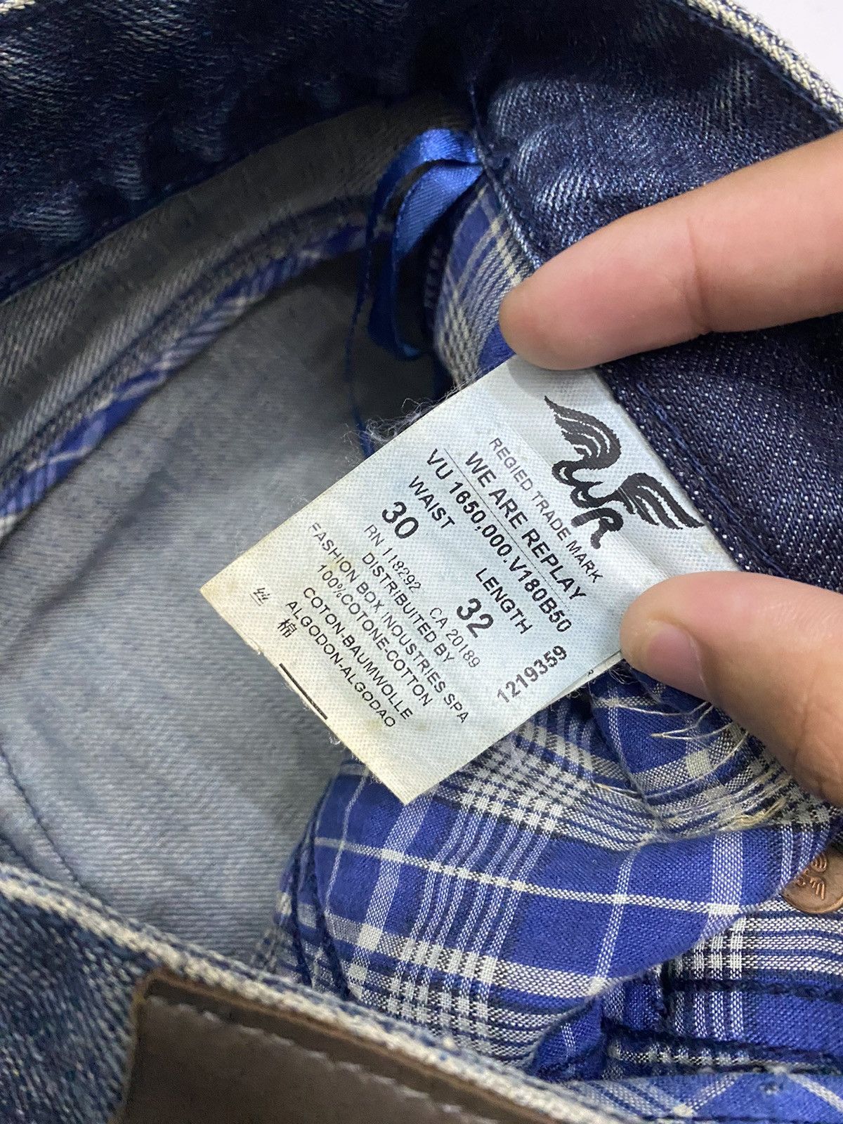 Hysteric Glamour × Undercover GRAIL🔥ARCHIVE REPLAY DISTRESSED DENIM UNDERCOVER STYLE Size US 32 / EU 48 - 11 Thumbnail