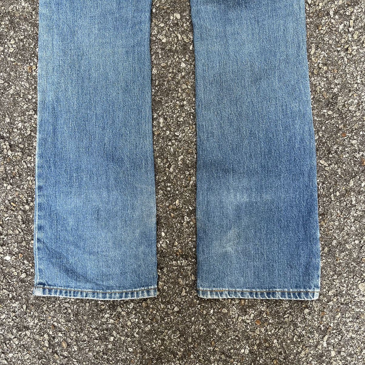 Levi's Flare Jeans Vintage Levis 517 03 Irregular Boot Cut Denim Size US 31 - 13 Thumbnail
