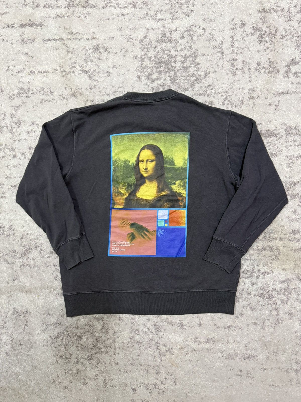 Uniqlo UNIQLO MUSEE DU LOURVE X PETER SAVILE POTRAITLISA SWEATSHIRT Size US XL / EU 56 / 4 - 10 Thumbnail