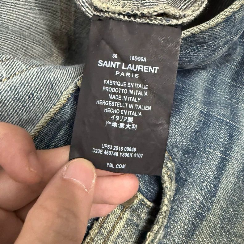 Saint Laurent Paris Saint Laurent Paris Ripped jeans Size US 36 / EU 52 - 4 Thumbnail