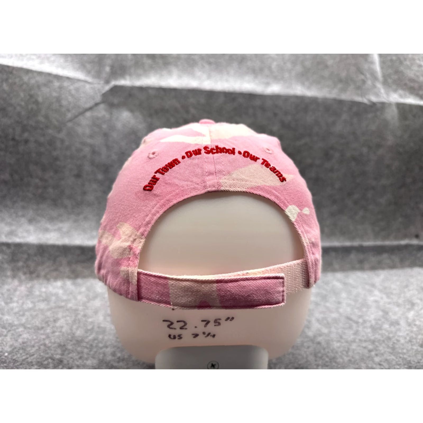 Port Authority Port Authority Demons Hat Cap Strap Back Womens One Size Pink Camouflage Twill Baseball Cap Adjustable Lightweight Outdoor Casual Size ONE SIZE - 5 Thumbnail