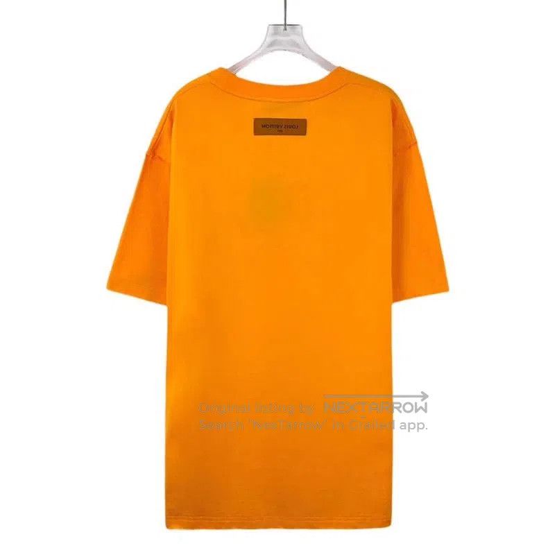 Louis Vuitton Louis Vuitton Orange Logo Cotton T. Size US L / EU 52-54 / 3 - 2 Thumbnail