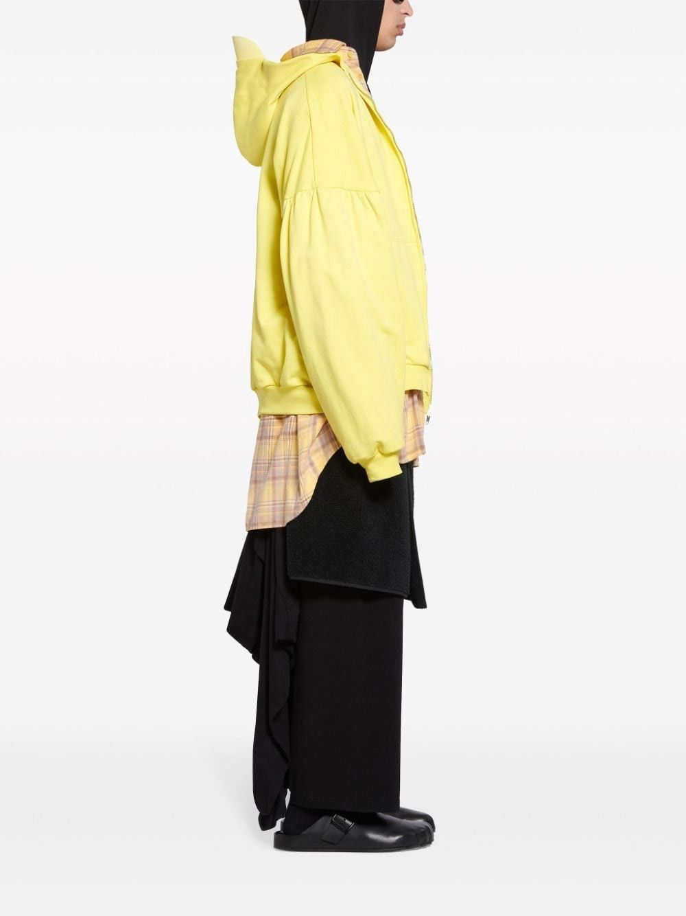Balenciaga o1la1rc1a0825 Unity Sports Icon Layered Hoodie Oversized Size US M / EU 48-50 / 2 - 3 Thumbnail