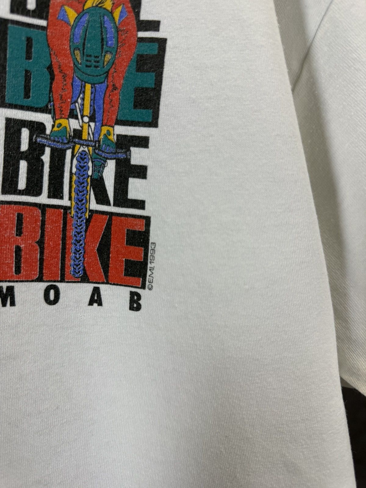 Vintage Bike 1993 Moab vintage single stitch tee Size US L / EU 52-54 / 3 - 5 Thumbnail