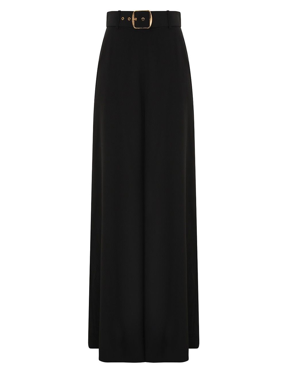 Zimmermann oc11z0825 Belted Wide Leg Pant in Black Size 30" / US 8 / IT 44 - 1 Thumbnail