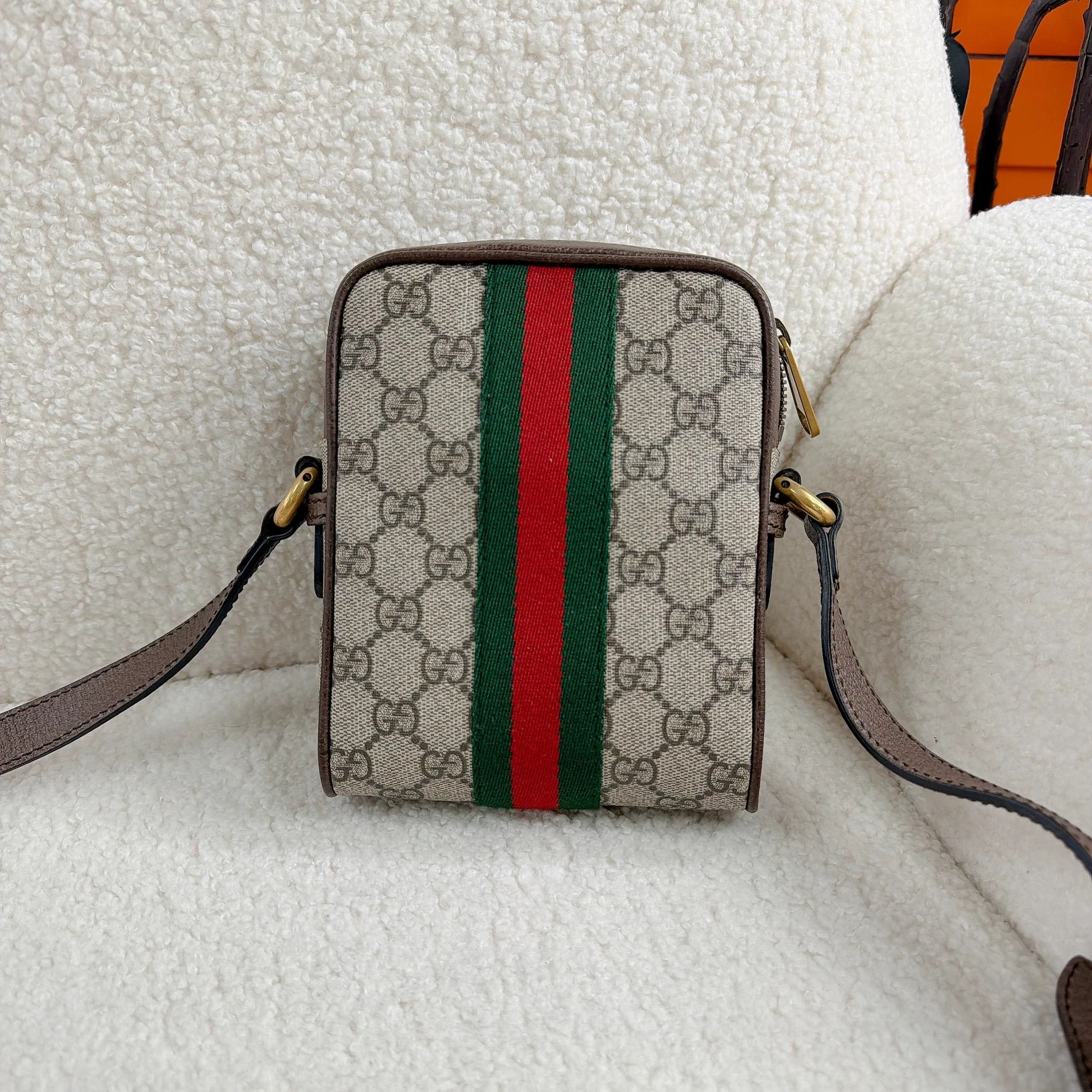 Gucci GUCCI Ophidia mini GG coated canvas ebony multi bag Size ONE SIZE - 2 Thumbnail