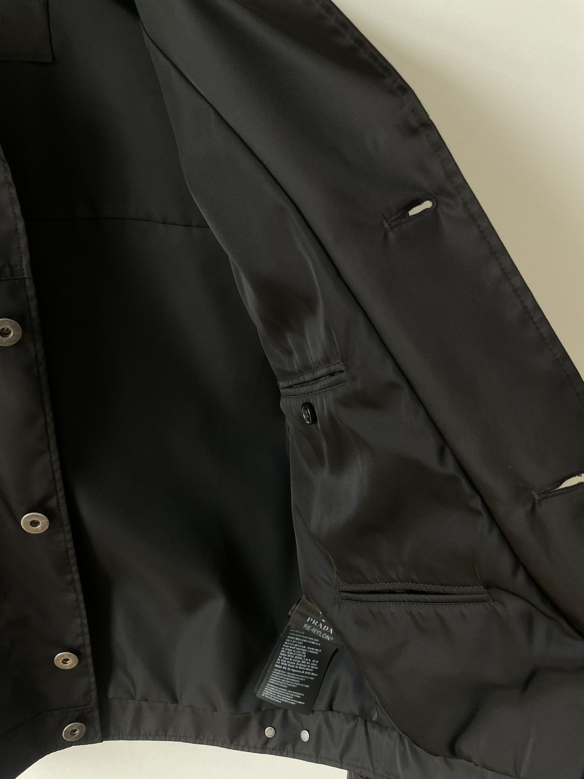 Prada Prada Re Nylon Classic Big Logo Jacket RARE SGB991S2211WQ8 Size US S / EU 44-46 / 1 - 5 Thumbnail