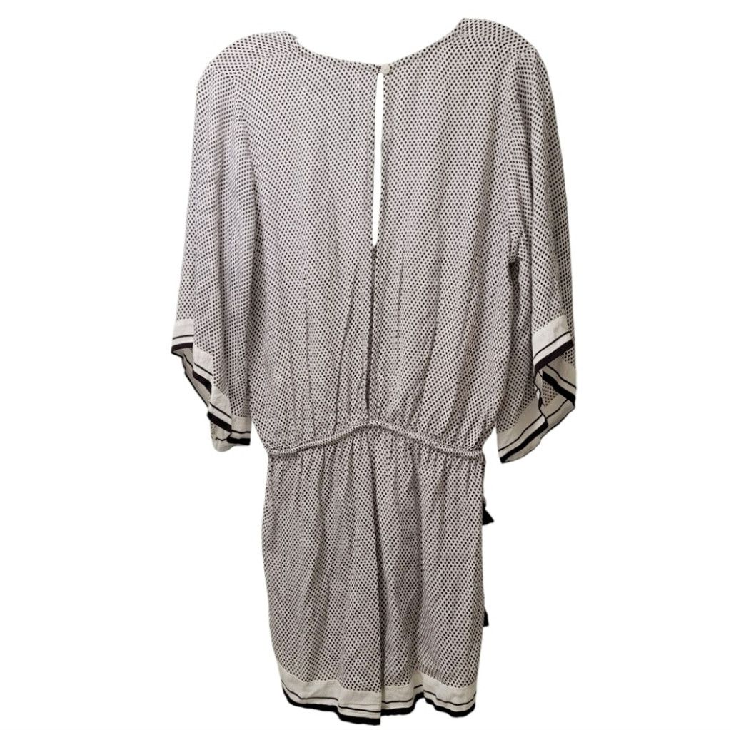 FAITHFULL Faithfull The Brand Fox Romper White & Dark Purple Size 27" / US 4 / IT 40 - 6 Thumbnail