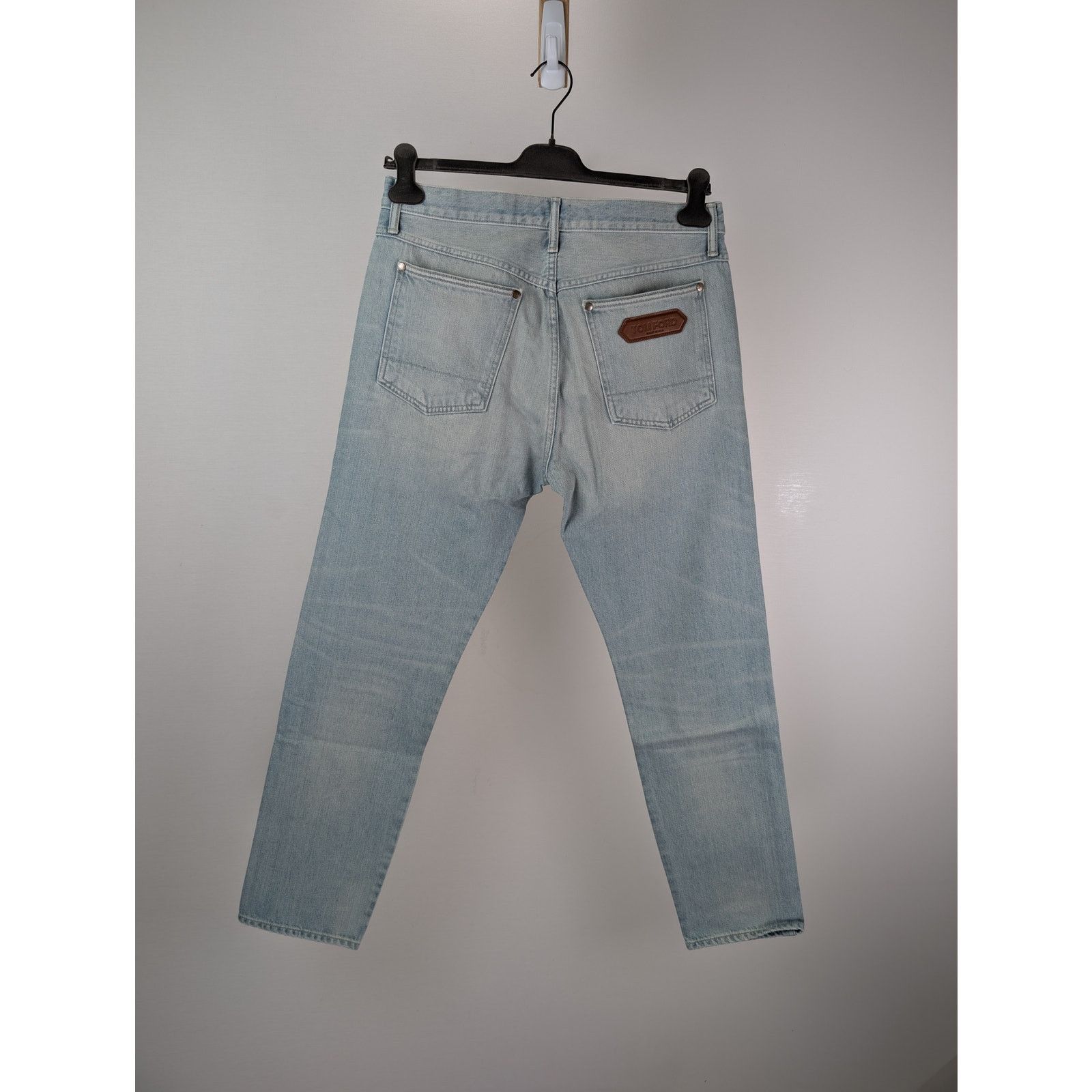 Tom Ford o1rshd1 Tapered Denim Jeans in Blue Size US 32 / EU 48 - 12 Thumbnail
