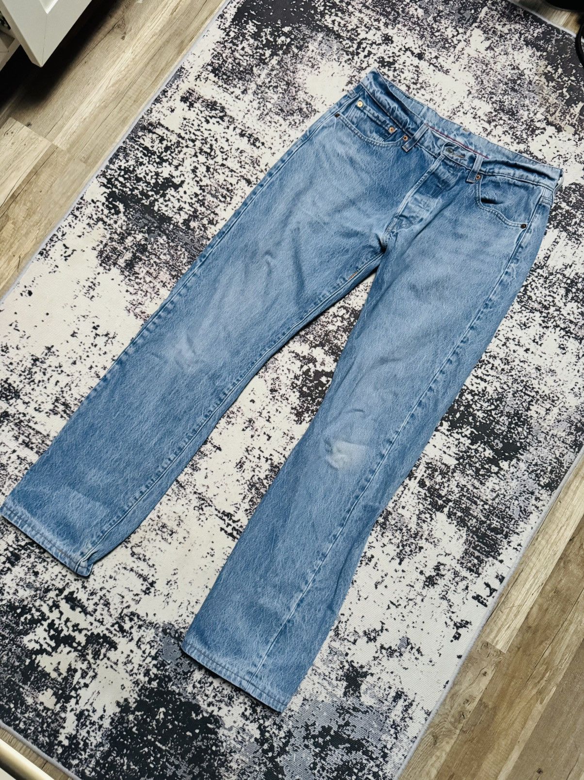 Levi's Made & Crafted × Levi's Vintage Clothing × Vintage Levis Vintage Clothing 501 Selvedge Selvage Denim Jeans 32 Size US 32 / EU 48 - 3 Thumbnail
