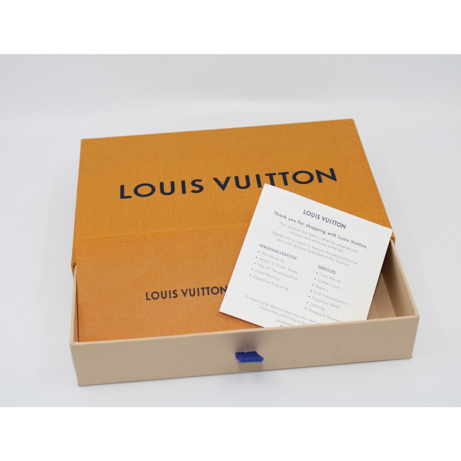 Louis Vuitton LOUIS VUITTON Empty Orange Drawer Style Box 8" x 5.5" x 1.5" Size ONE SIZE - 2 Thumbnail