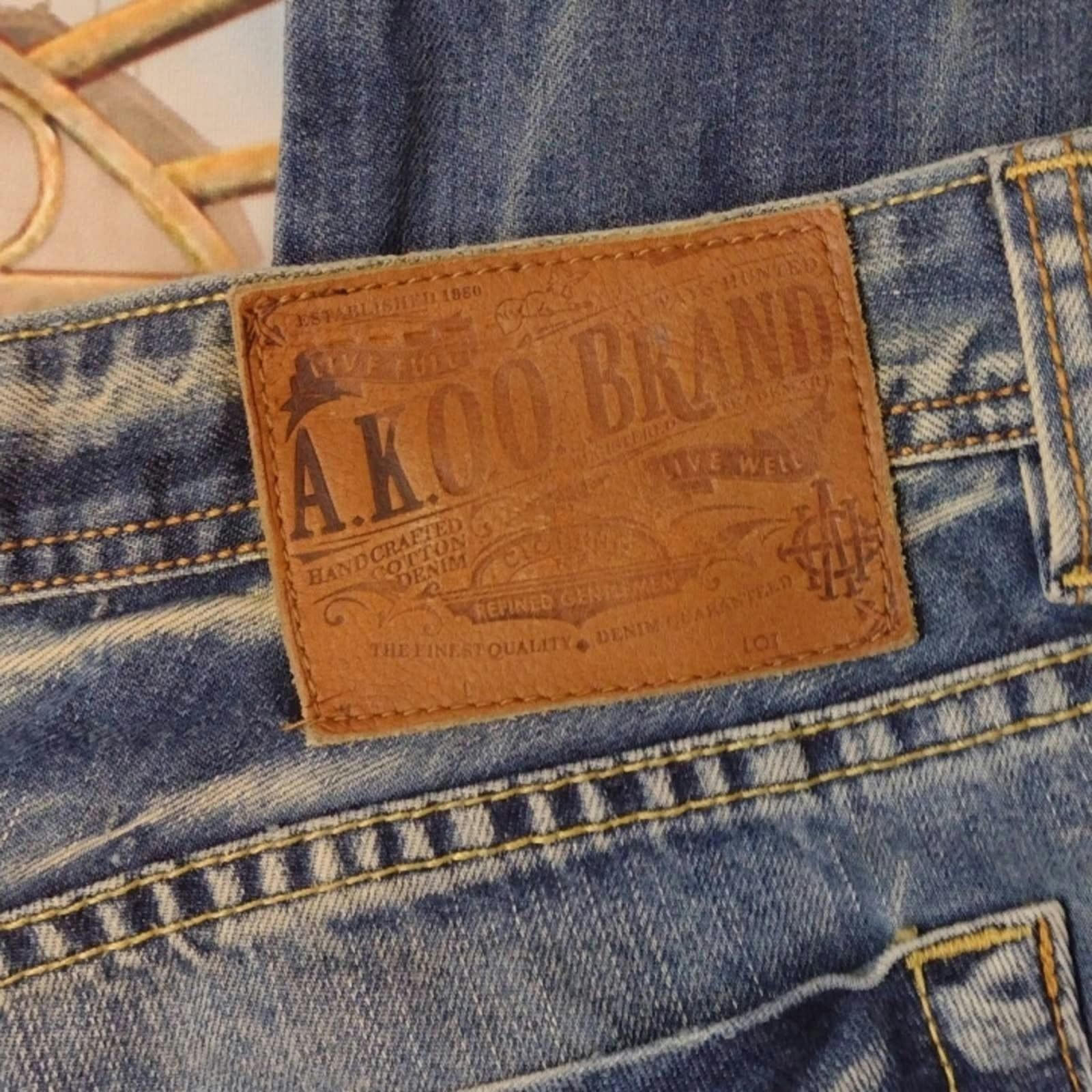 AKOO Akoo relaxed fit jeans size 40 Size US 40 / EU 56 - 4 Thumbnail