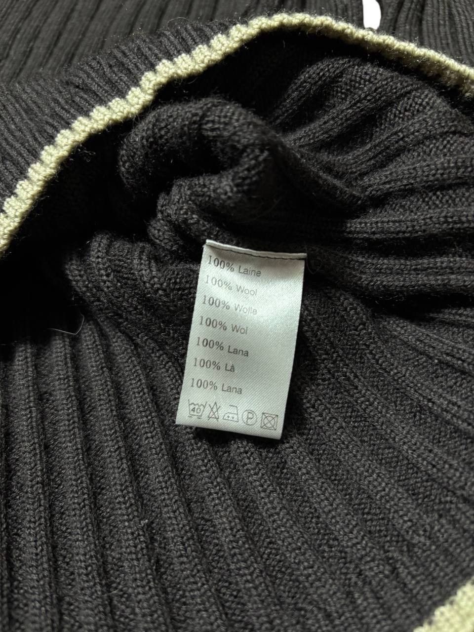 Lacoste 1 of 1 Custom Lacoste Worn Wool Knit Distressed Sweater Size US M / EU 48-50 / 2 - 7 Thumbnail
