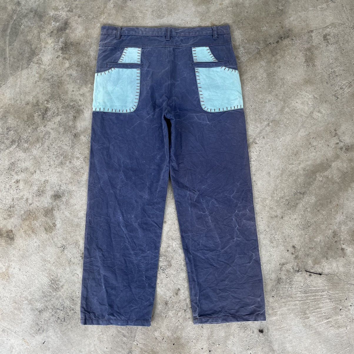 Designer × Japanese Brand 🔥🔥🇯🇵Atara Indian Styles Sashiko Stitch Bush Pants Size US 34 / EU 50 - 4 Thumbnail