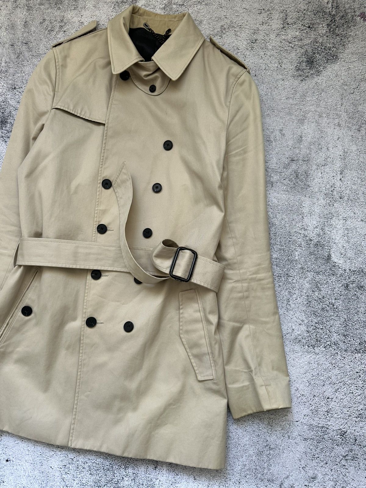 Sandro Mens Sandro Trench Coat M Size Size US M / EU 48-50 / 2 - 5 Thumbnail