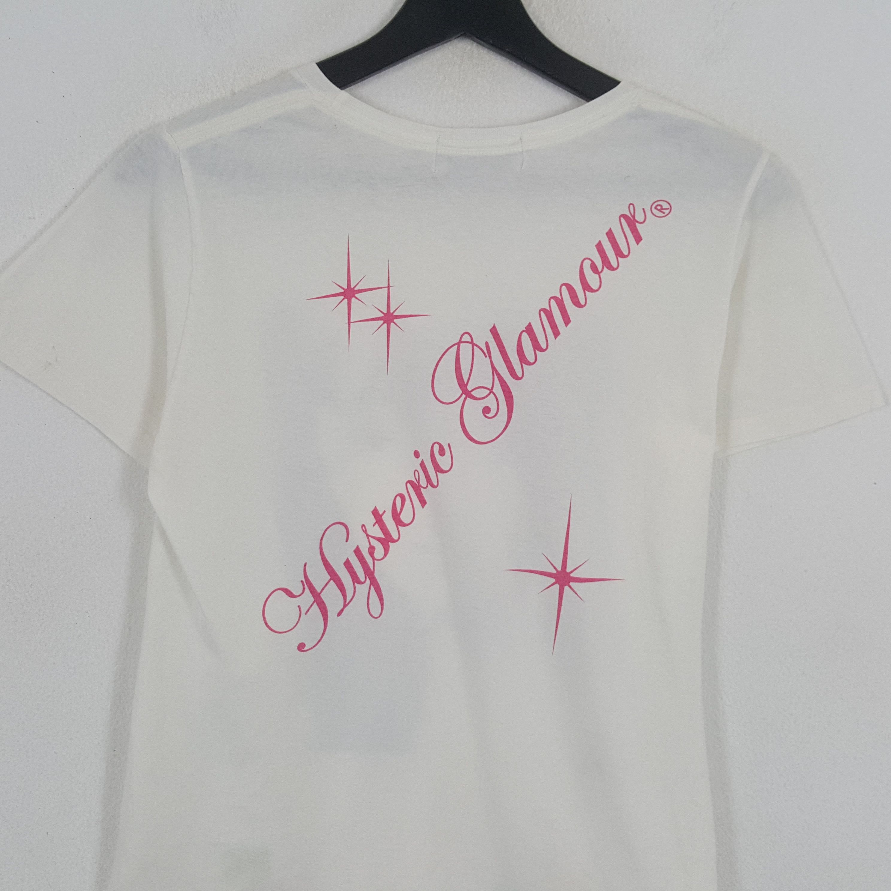 Hysteric Glamour HYSTERIC GLAMOUR Japanese Brand Streetwear Tshirt Size XXS / US 00 / IT 34 - 4 Thumbnail