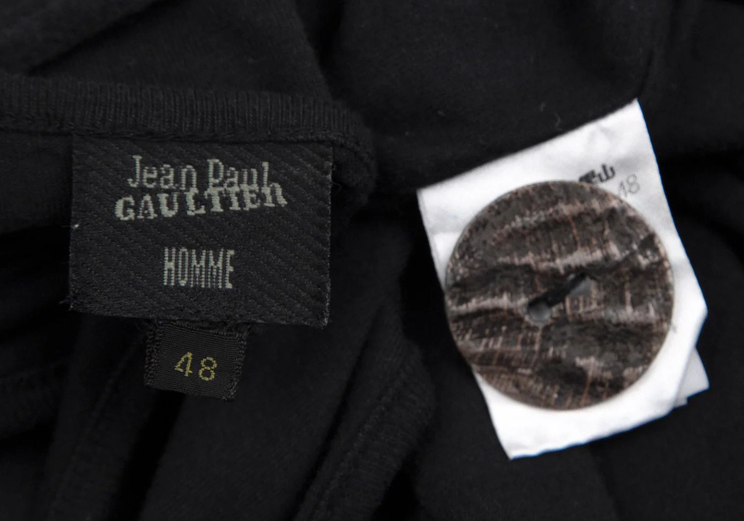 Jean Paul Gaultier Side Out Seam Design Vest in Black Size 48 Size US M / EU 48-50 / 2 - 11 Thumbnail