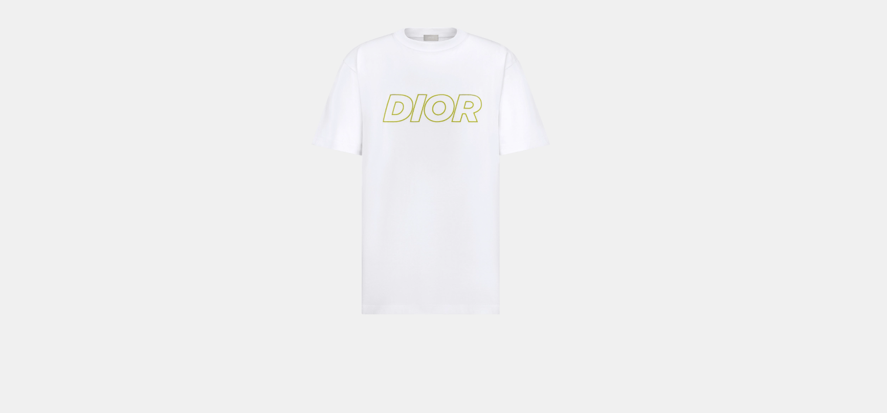 Dior o1w1db10824 Relaxed-fit T-Shirt in White Size US L / EU 52-54 / 3 - 1 Thumbnail