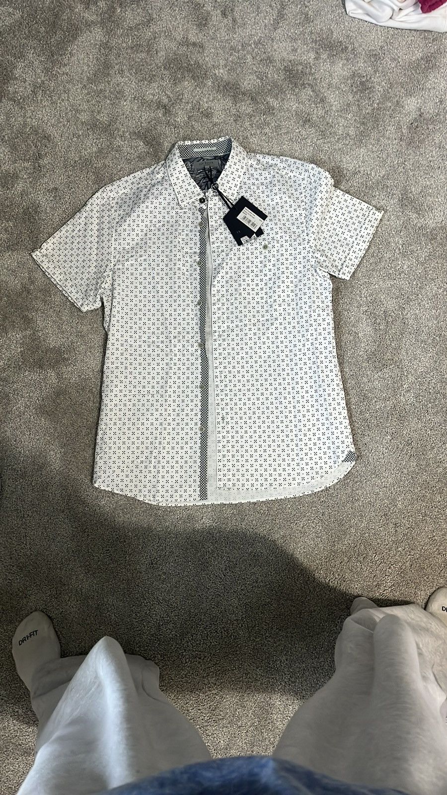 Ted Baker Men’s Ted Baker Button Up Shirt Size US M / EU 48-50 / 2 - 1 Thumbnail