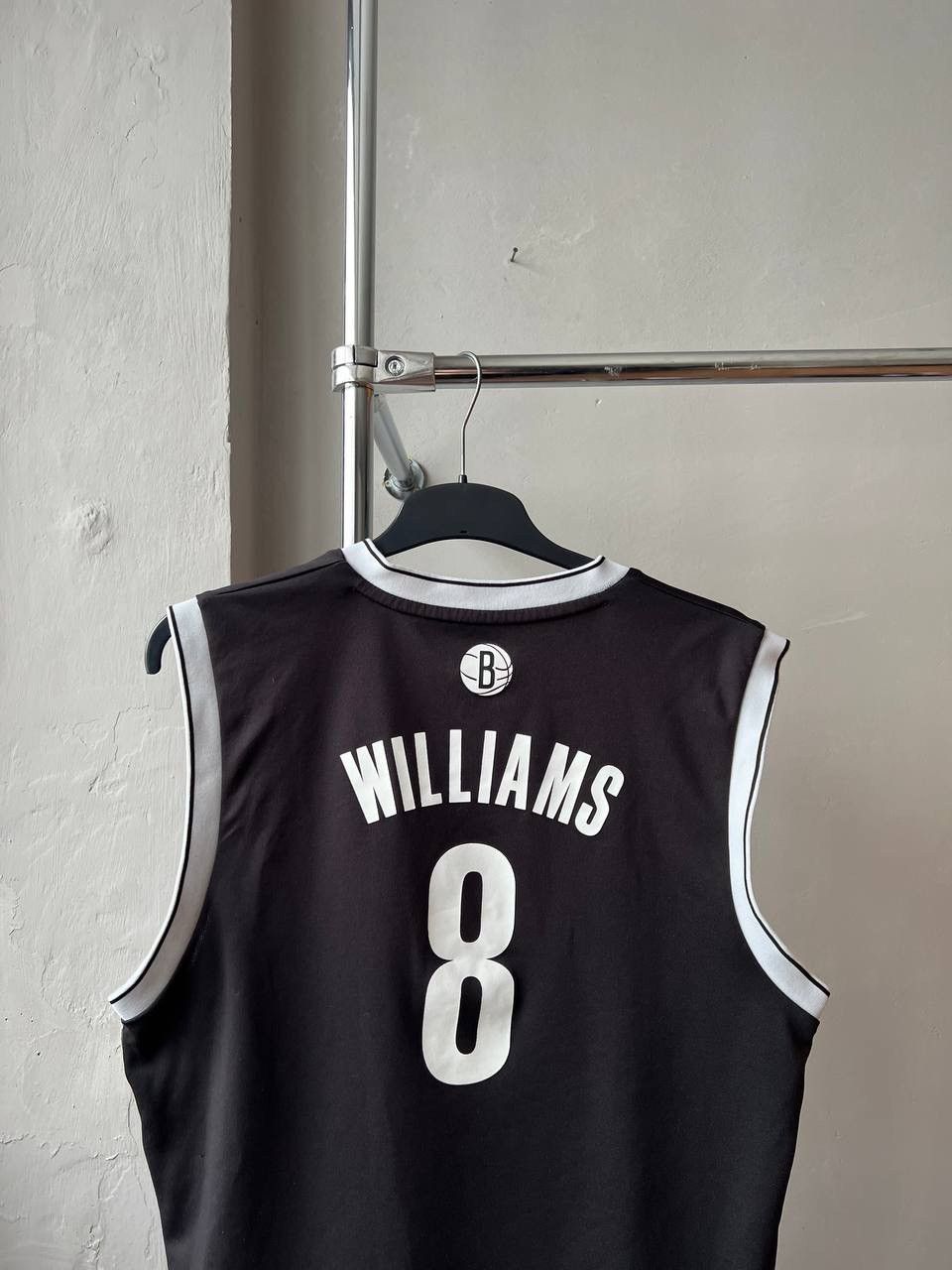 NBA 2015 BROOKLYN NETS #8 WILLIAMS ADIDAS BASKETBALL JERSEY SZ M Size US M / EU 48-50 / 2 - 11 Thumbnail