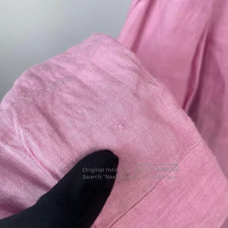 Loro Piana Loro Piana Solid Color Long Sleeve Single Breasted Linen S Size XS / US 0-2 / IT 36-38 - 4 Thumbnail