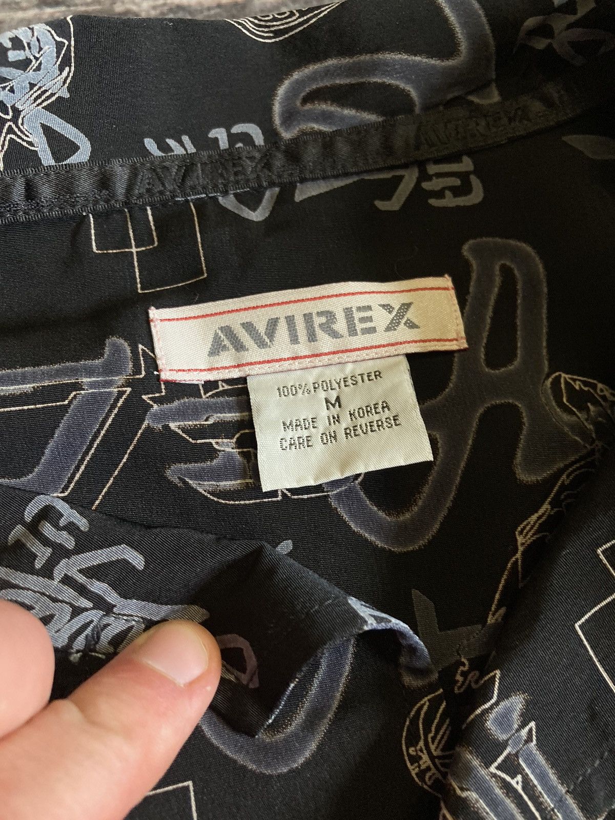 Avirex × Vintage 🔥Avirex monogram shirt Size US L / EU 52-54 / 3 - 4 Thumbnail