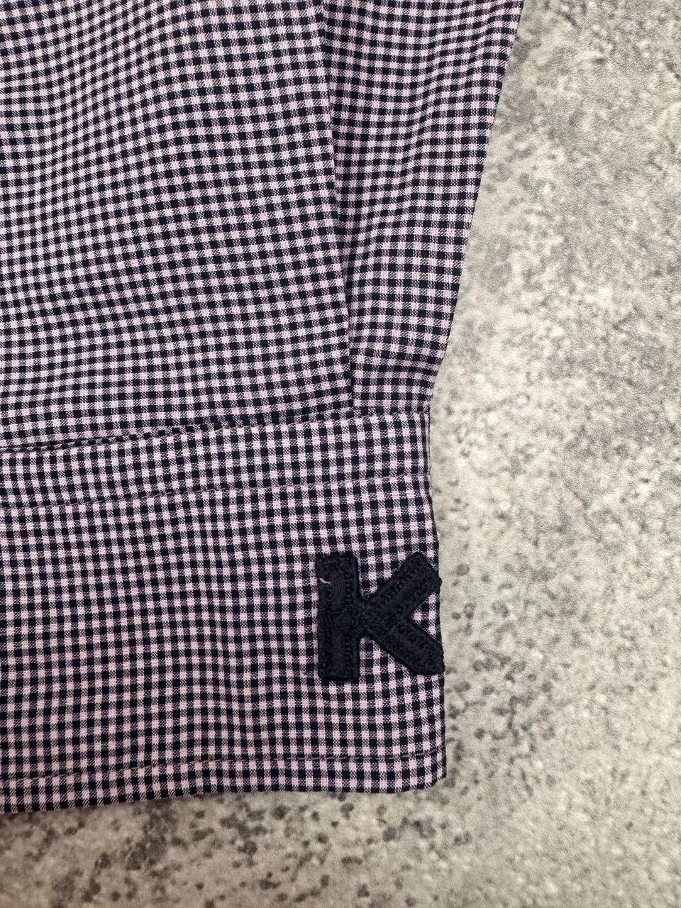 Kenzo Kenzo Men Cotton Shirt Check Purple Size M Size US M / EU 48-50 / 2 - 5 Thumbnail