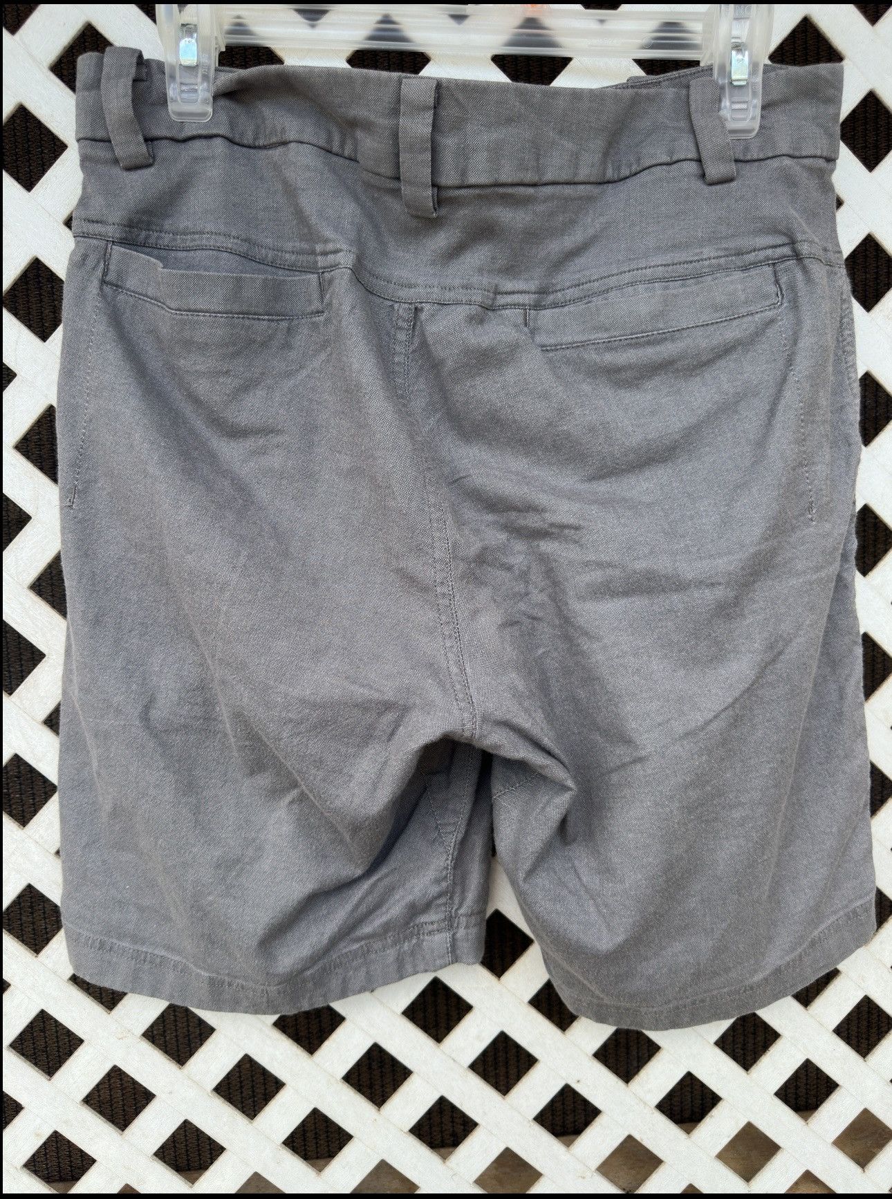 Lululemon PreOwned Lululemon Chino Shorts Gray Men's 30 Size US 30 / EU 46 - 2 Thumbnail