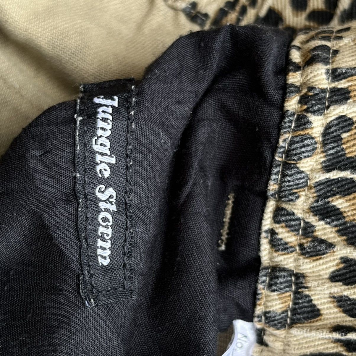 Japanese Brand JUNGLE STORM CARGO RELAXED LEOPARD CAMO LIKE GOA JAPAN Size US 33 - 4 Thumbnail
