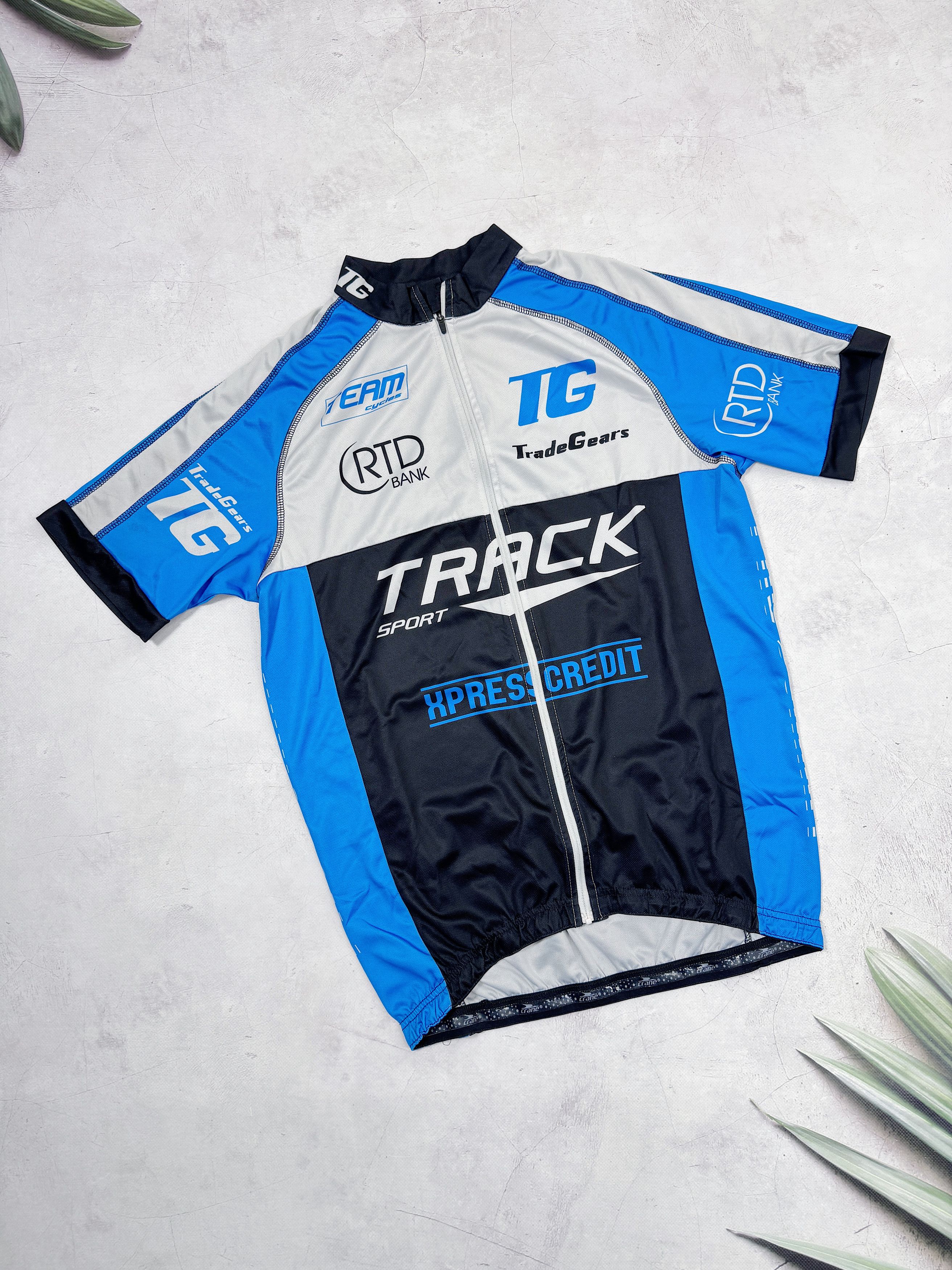 Sports Specialties Crane Cycling Jersey Track Sport RTD Bank Trade Gears Size US M / EU 48-50 / 2 - 1 Thumbnail