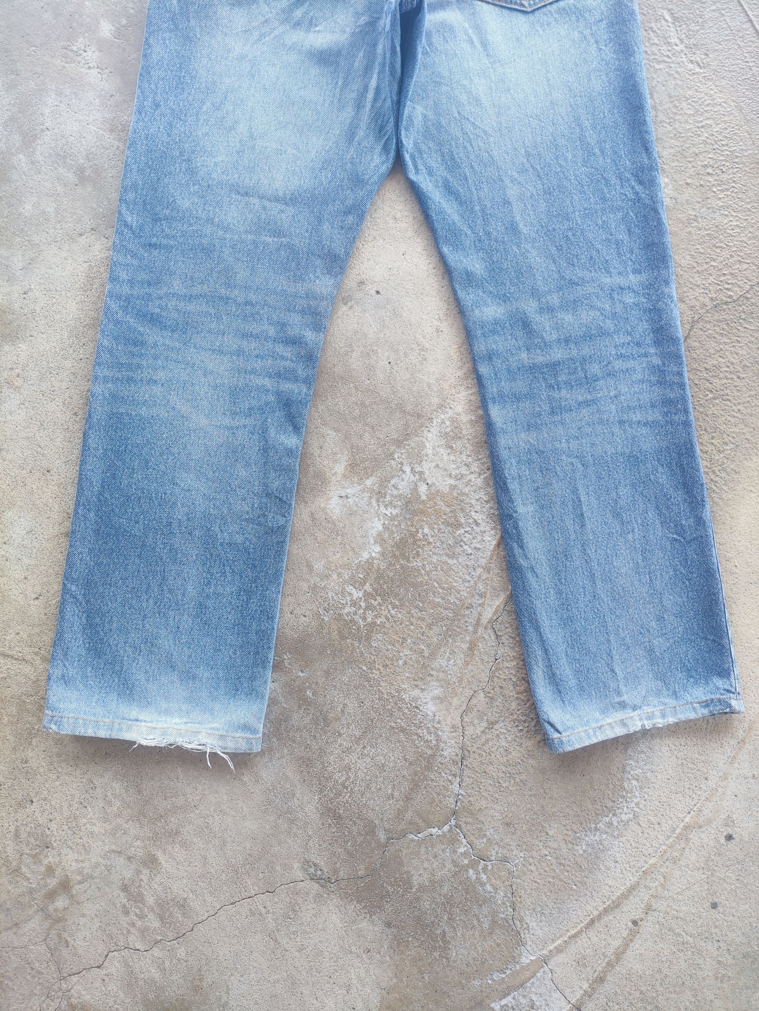 Vintage GU Denim Distress Faded Jean