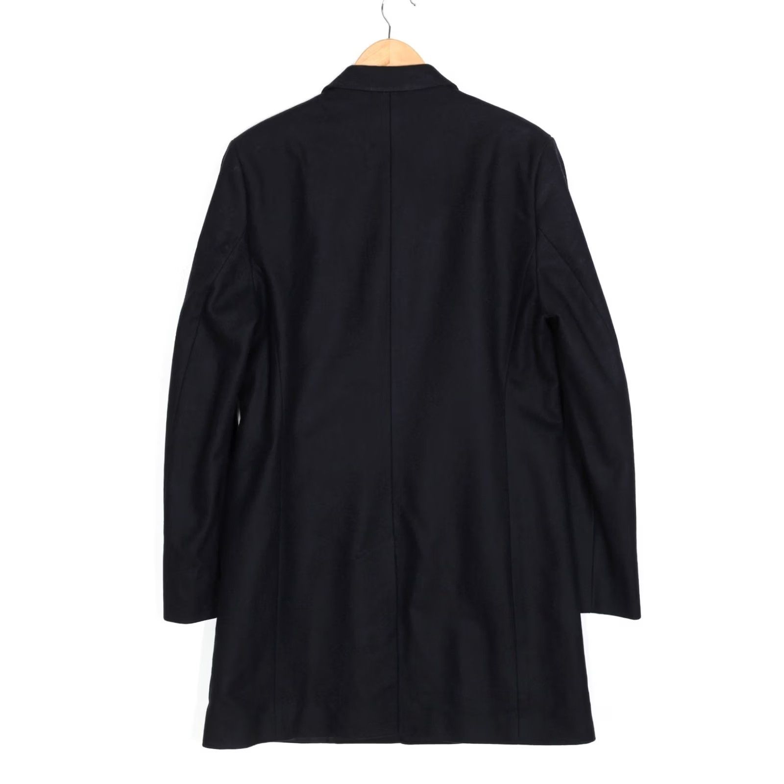 J.Lindeberg J.LINDEBERG Wolger 77 Compact Melton Wool Coat Men Size 50 MJ6509 Blue Pea Coat Mens Boarder Coat Size US M / EU 48-50 / 2 - 4 Thumbnail